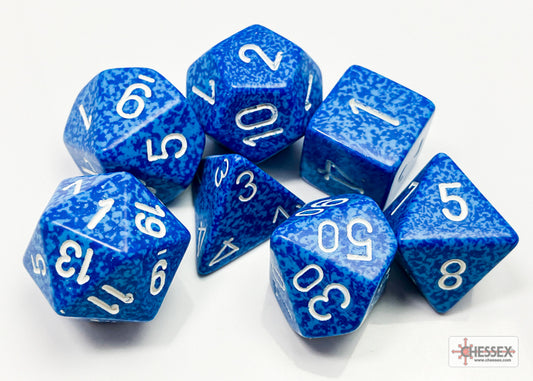 Chessex - Speckled Polyhedral 7 Dice Set - Water