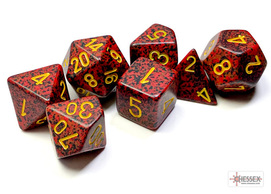 Chessex - Speckled Polyhedral 7 Dice Set - Mercury