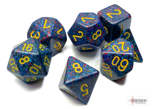 Chessex - Speckled Polyhedral 7 Dice Set - Twilight