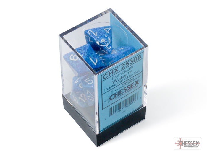 Chessex - Speckled Polyhedral 7 Dice Set - Water