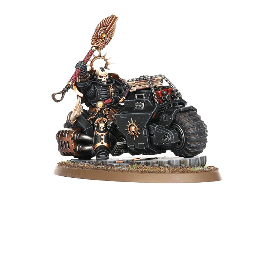 Space Marines: Chaplain on Bike