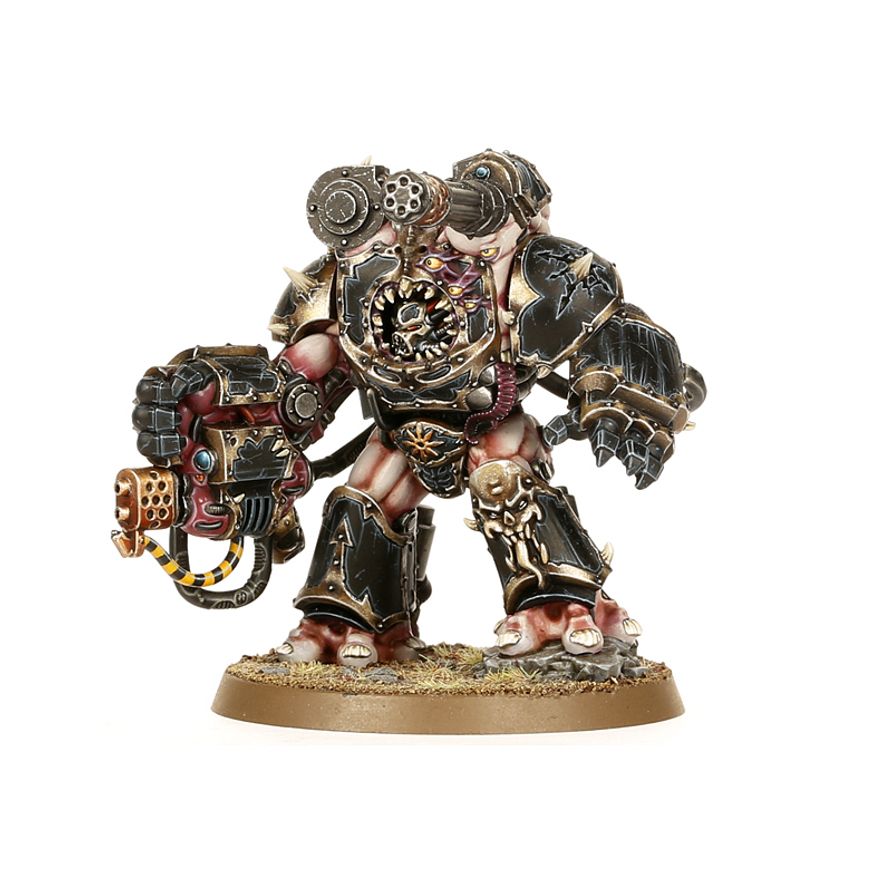 Chaos Space Marines: Venomcrawler and Obliterators