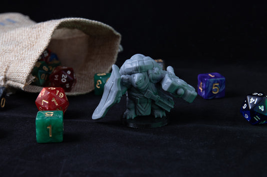 Tortle Holy Warrior, 3D Printed Resin Miniature