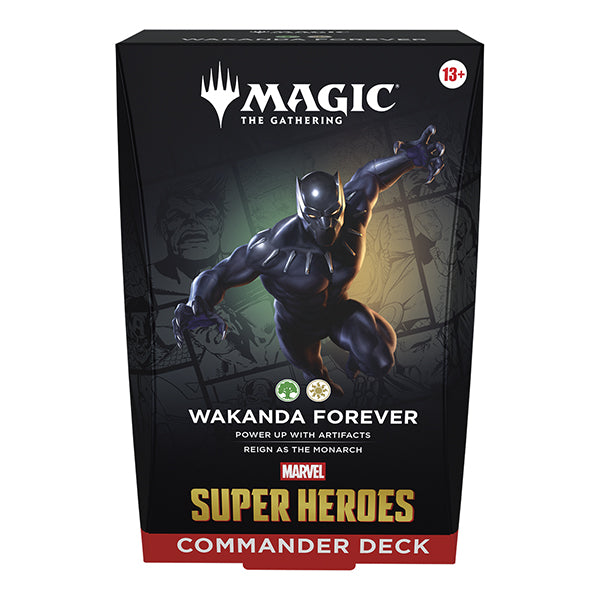 Magic: The Gathering - Marvel Super Heroes Commander Deck - Wakanda Forever