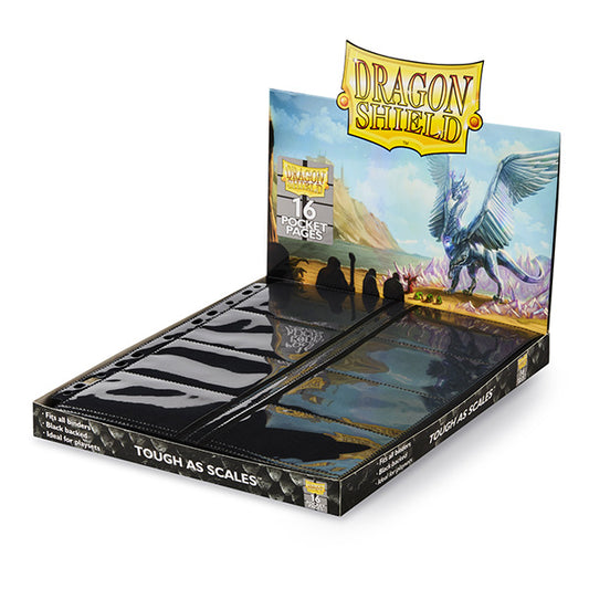 Dragon Shield - 16-Pocket Binder Pages Centerloading - Clear