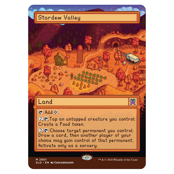 Magic: The Gathering - WPN Store Exclusive - Secret Lair x Stardew Valley