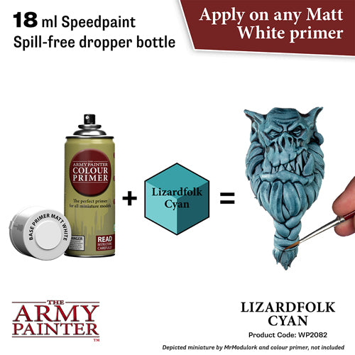 The Army Painter - Speedpaint 2.0 - Lizardfolk Cyan