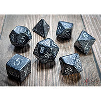 Chessex - Speckled Polyhedral 7 Dice Set - Ninja