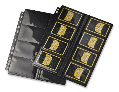 Dragon Shield - 16-Pocket Binder Pages Centerloading - Clear