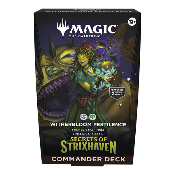 Magic: The Gathering -  Secrets of Strixhaven Commander - Witherbloom Pestilence