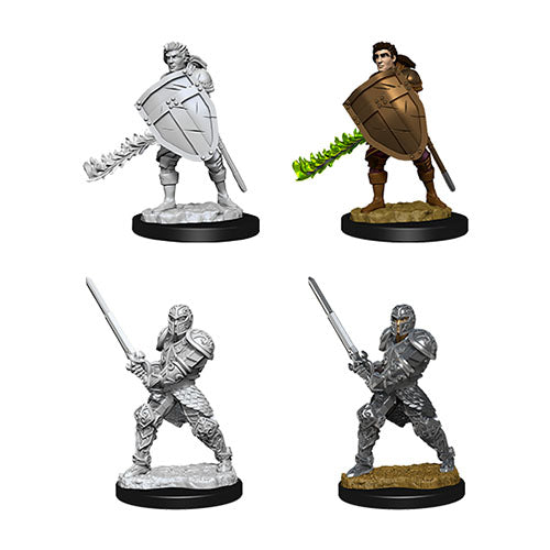WizKids - D&D Nolzurs Marvelous Miniatures: Male Human Fighter - Wave 8