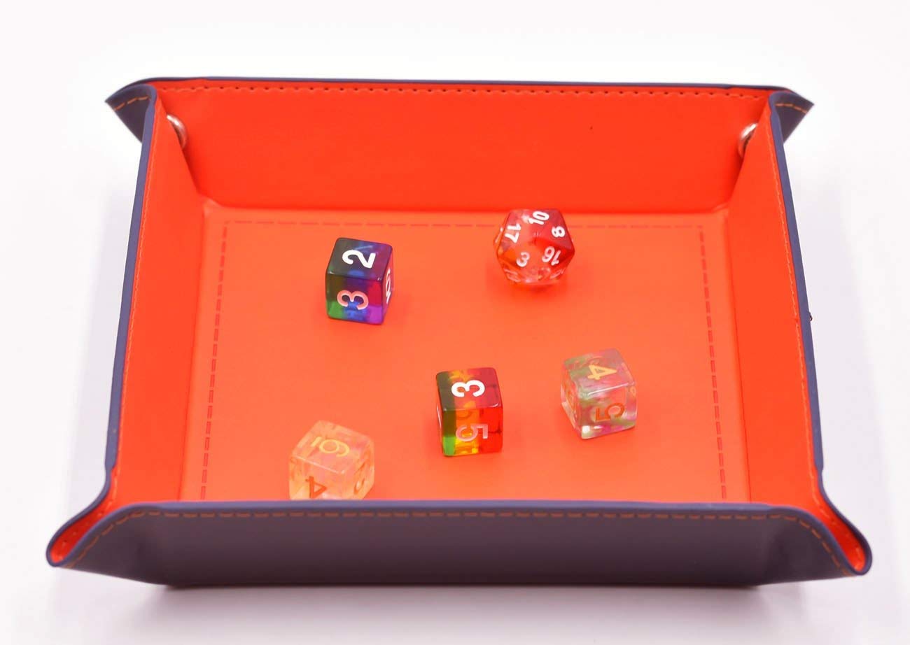 EnS Square Dice Tray - Orange