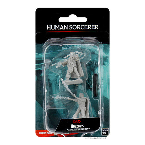 D&D Nolzur's Marvelous Miniatures: Human Male Sorcerer - Wave 1