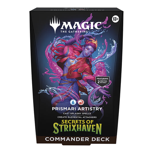 Magic: The Gathering -  Secrets of Strixhaven Commander - Prismari Artistry
