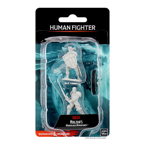 WizKids - D&D Nolzurs Marvelous Miniatures: Male Human Fighter - Wave 8