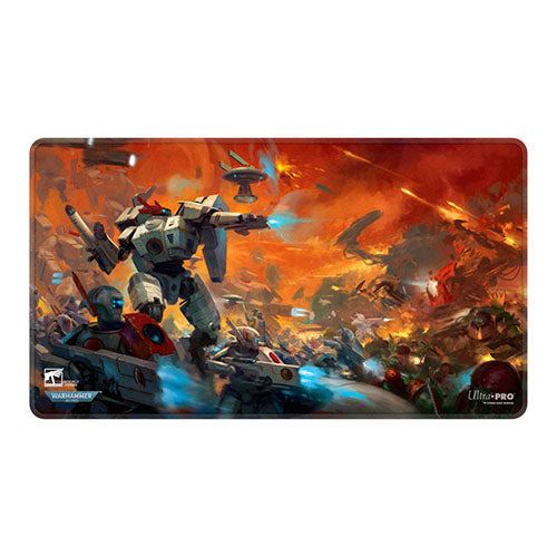 Ultra Pro - Warhammer 40k - Codex Aligned Stitched Playmat - Tau Empire