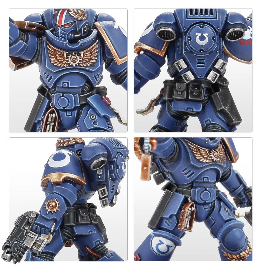 Space Marines: Primaris Lieutenant with Power Sword