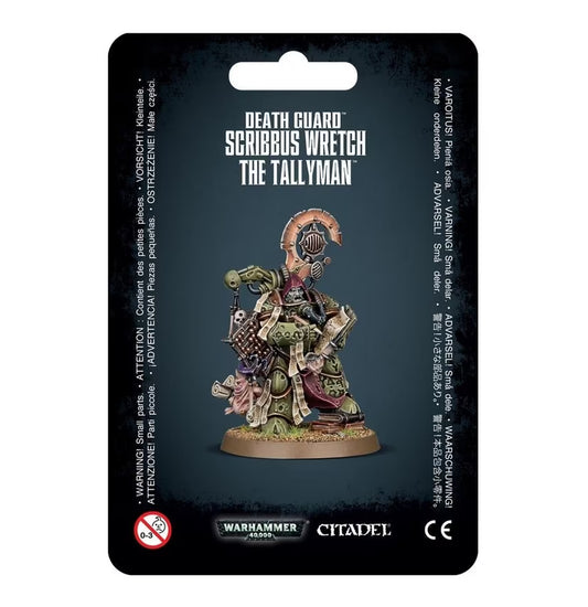 Death Guard: Scribbus Wretch the Tallyman