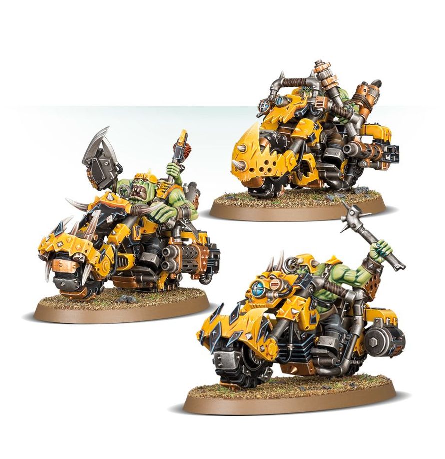 Orks: Warbiker Mob