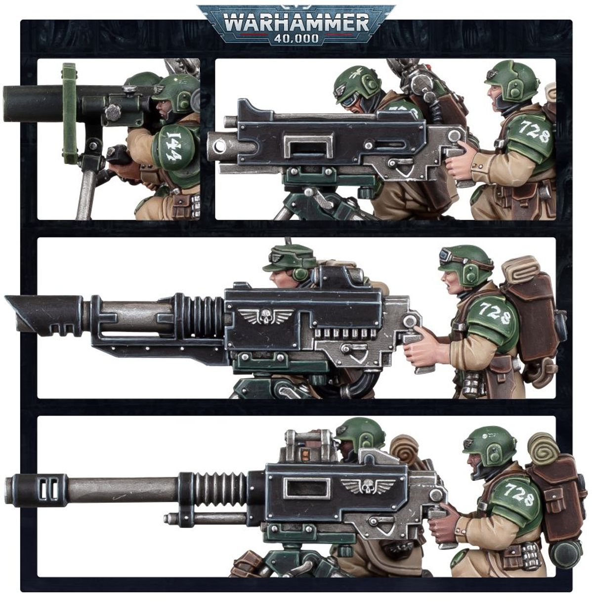 Astra Militarum: Cadian Heavy Weapons Squad