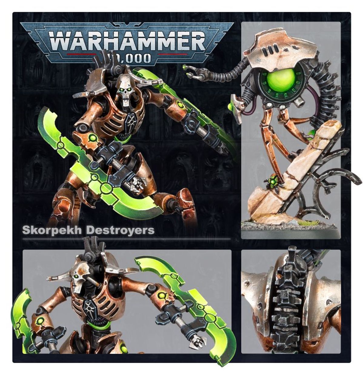 Necrons: Skorpekh Destroyers