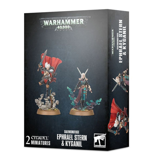 Adepta Sororitas: Daemonifuge Ephrael Stern & Kyganil