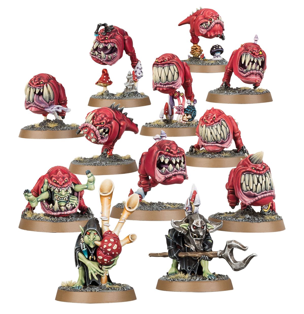 Age of Sigmar: Gloomspite Gitz Squig Herd