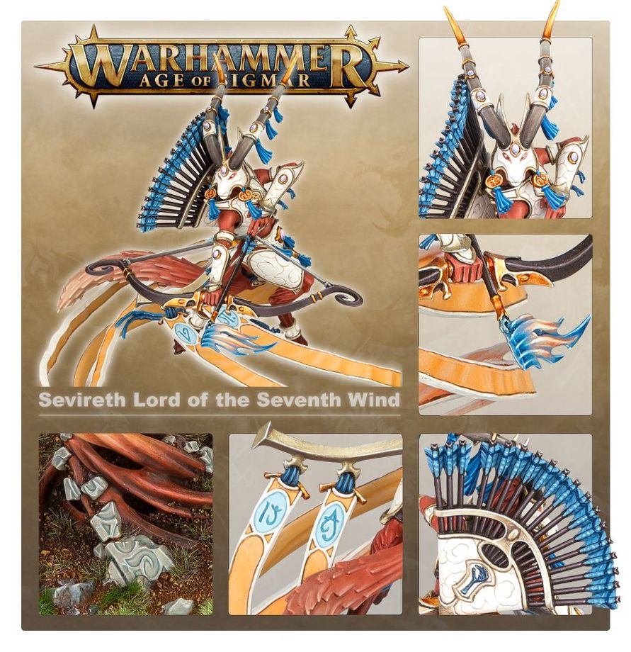 Lumineth Realm-Lords: Sevireth, Lord of the Seventh Wind