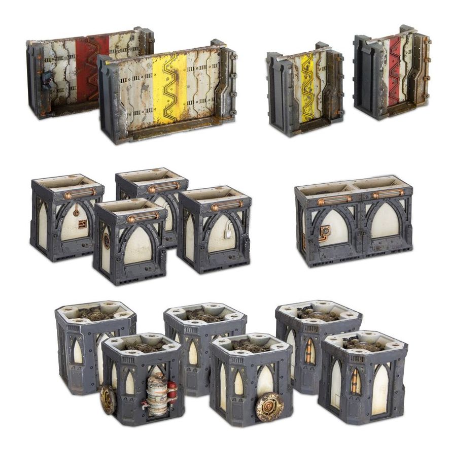 Necromunda: Zone Mortalis - Columns and Walls
