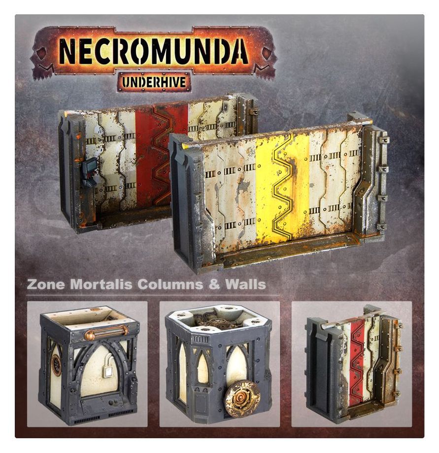 Necromunda: Zone Mortalis - Columns and Walls