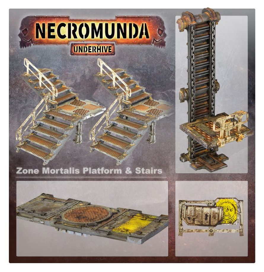 Necromunda: Zone Mortalis - Platforms and Stairs