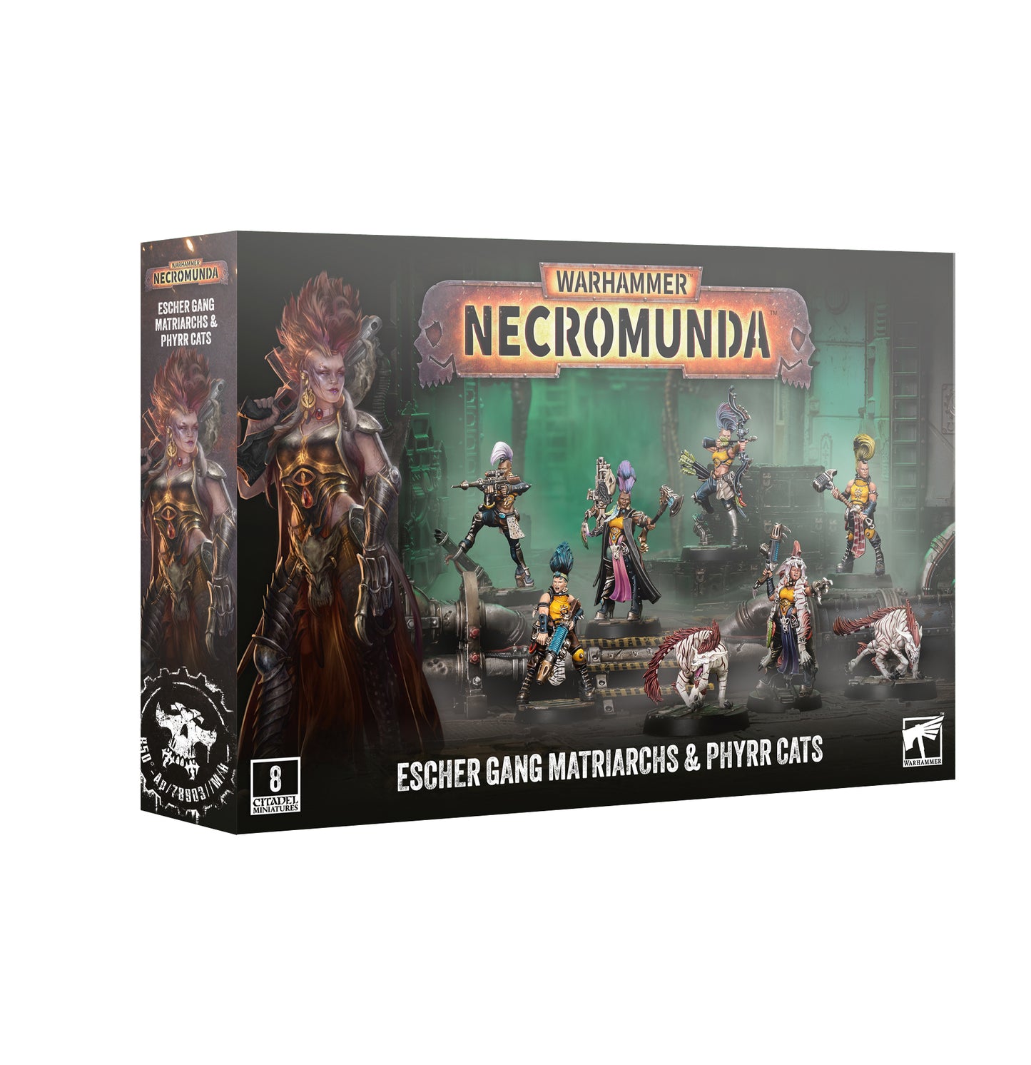 Necromunda: Escher Matriarchs & Phyrr Cats