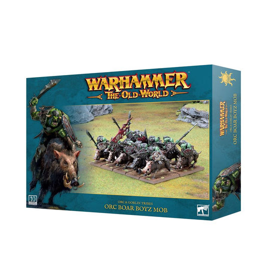 Orc and Goblin Tribes: Orc Boar Boyz Mob