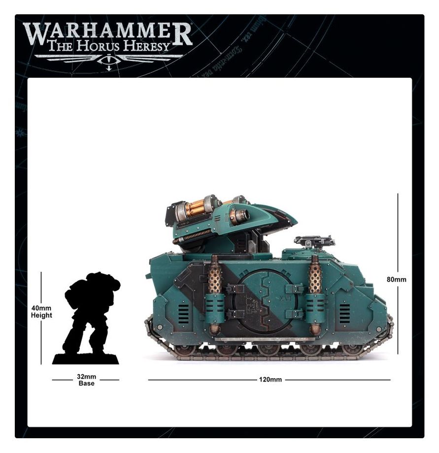 Legiones Astartes: Scorpius Missile Tank