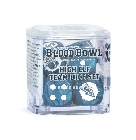 Blood Bowl: High Elf Team Dice