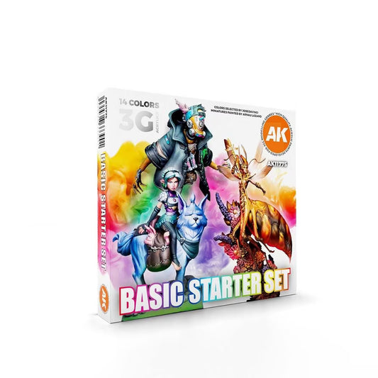 AK Interactive: Basic Starter Set 3rd Gen