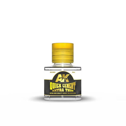 AK Interactive: Quick Cement Extra Thin 40ml