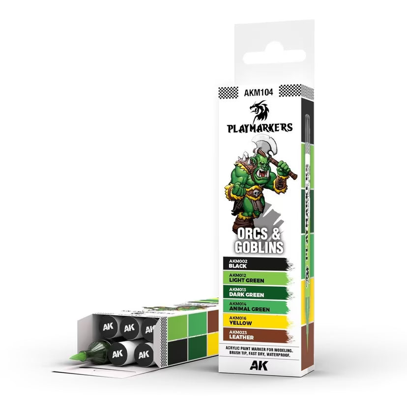 AK Playmarkers: Orcs & Goblins Set