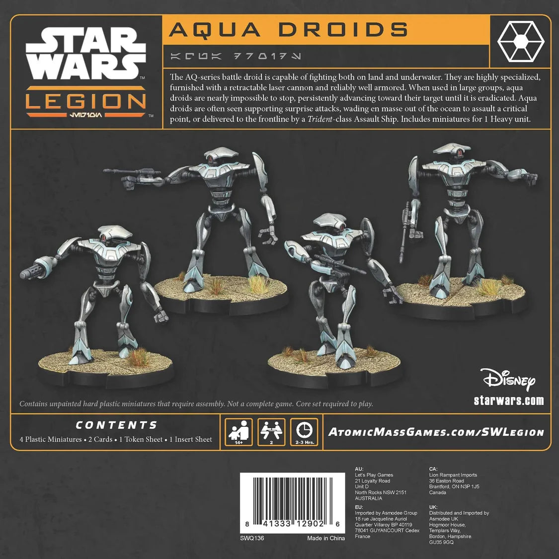 Star Wars: Legion - Aqua Droids Expansion