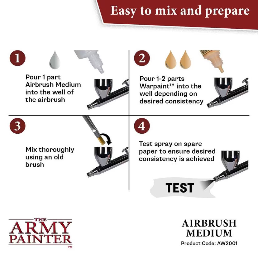 The Army Painter - Warpaints Airbrush Medium - 100ml