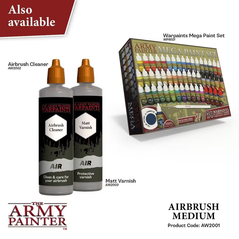 The Army Painter - Warpaints Airbrush Medium - 100ml