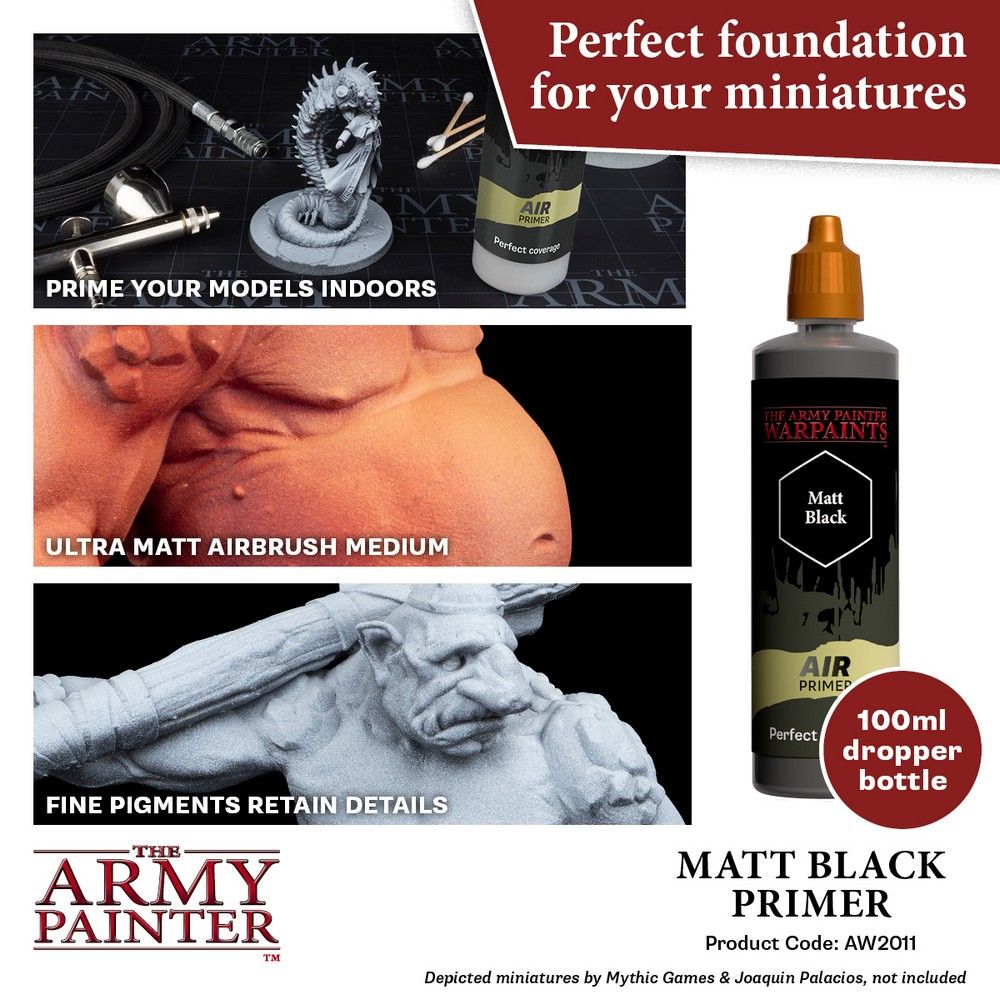 The Army Painter - Air Primer Black - 100ml