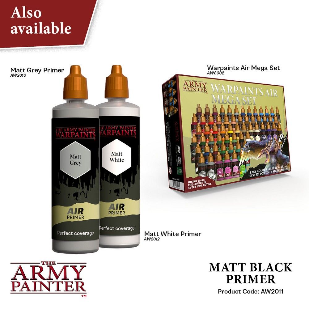 The Army Painter - Air Primer Black - 100ml