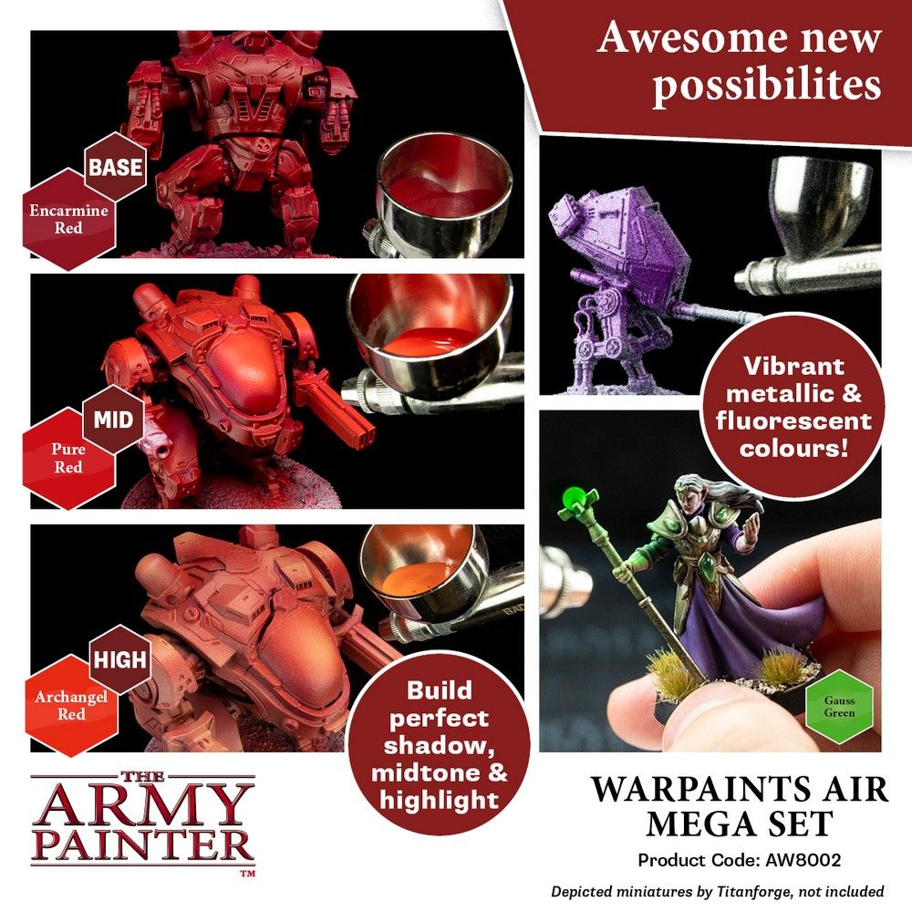 The Army Painter - Warpaints Air Mega Paint Set