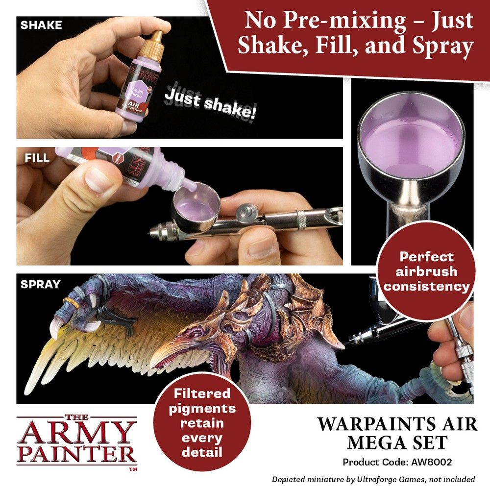 The Army Painter - Warpaints Air Mega Paint Set