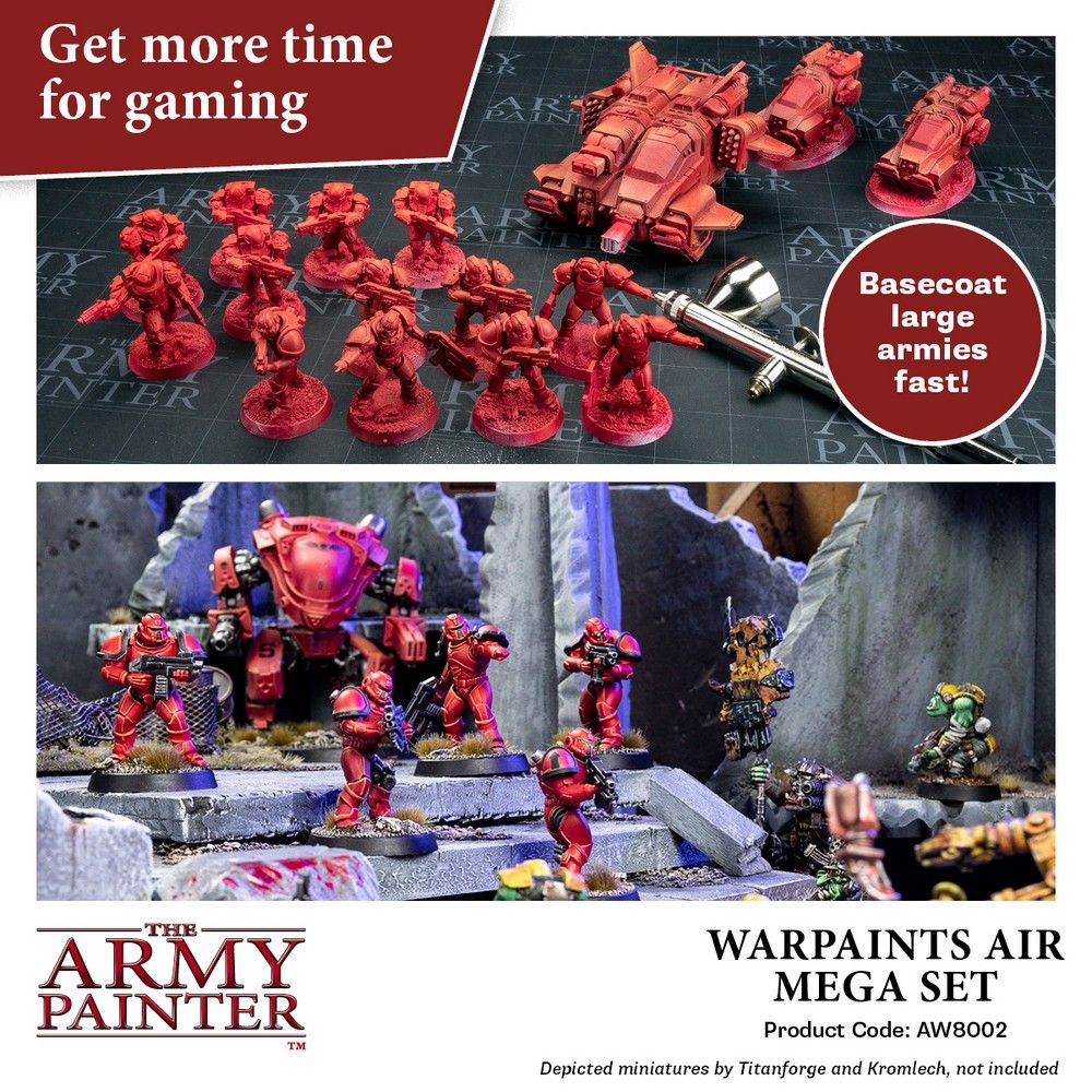 The Army Painter - Warpaints Air Mega Paint Set