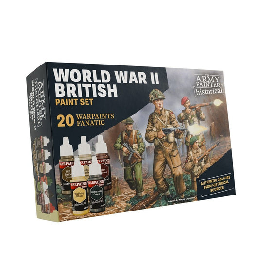 The Army Painter - Historical WWII Brisitsh Paint Set