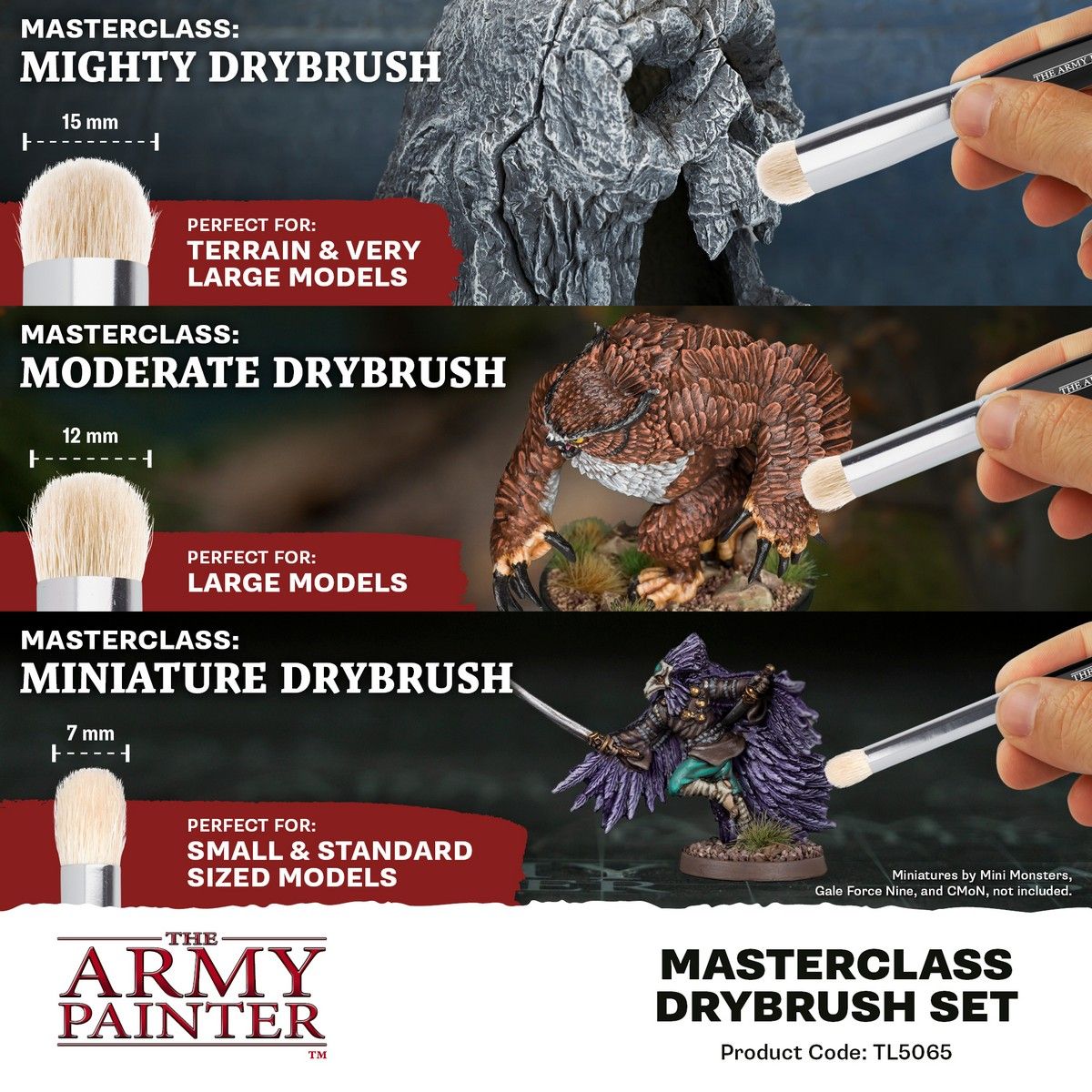 The Army Painter - Masterclass: Drybrush Set