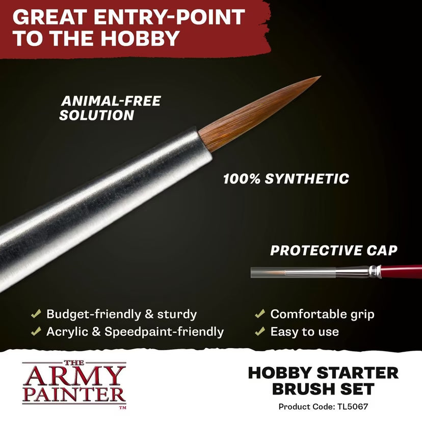 The Army Painter - Hobby Starter Brush Set