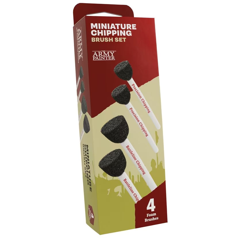 The Army Painter - Miniature Chipping Brush Set